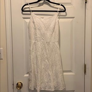 Fit & Flare Eyelet Lace Dress